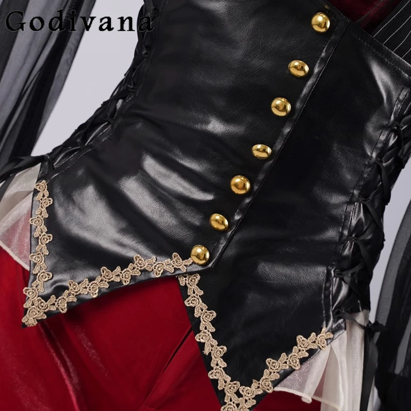 Женская рубашка с длинным рукавом и короткий комплект Cos, двумерные костюмы для кукол Game Carol, женские анимационные костюмы для пения