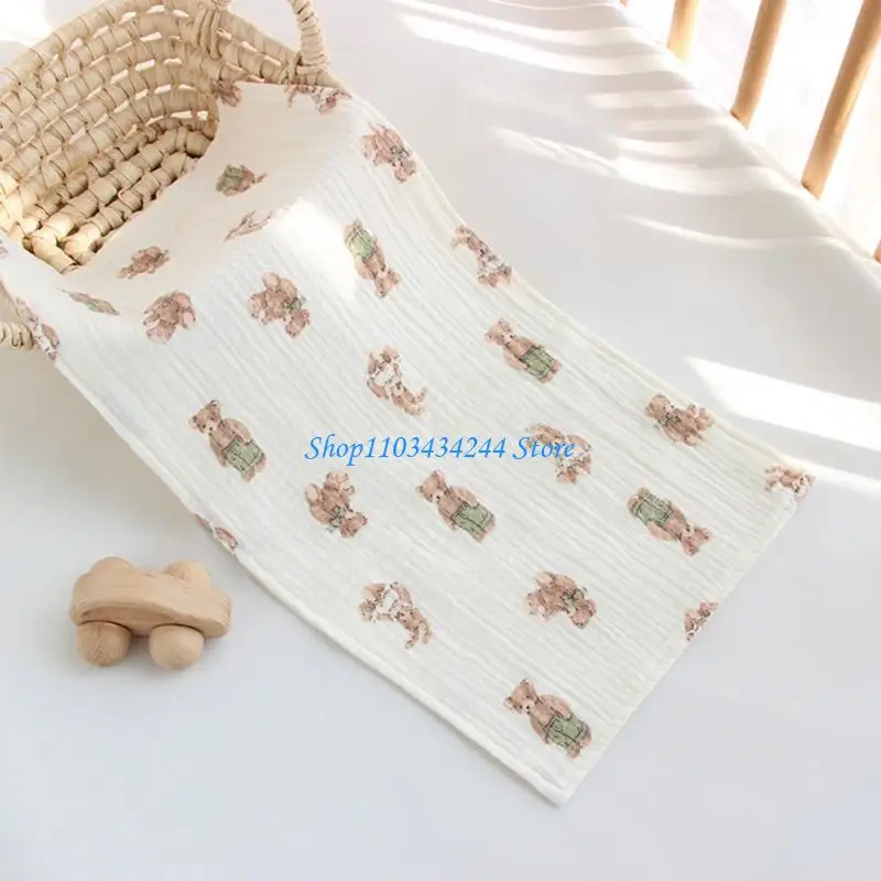 Baby Burping Cloth for Infants Printed Wipe Cloth Sweat Absorbent Pillow Cover