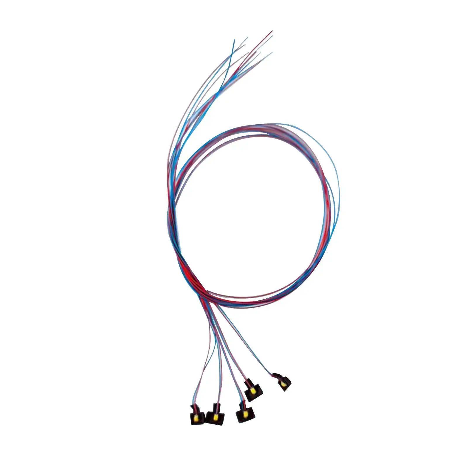 5Pcs Prewired Mini Lights Pre Soldered Chip 3V Emitting diodes Mini LED Light for DIY Architectural Model Railway Model Scenes