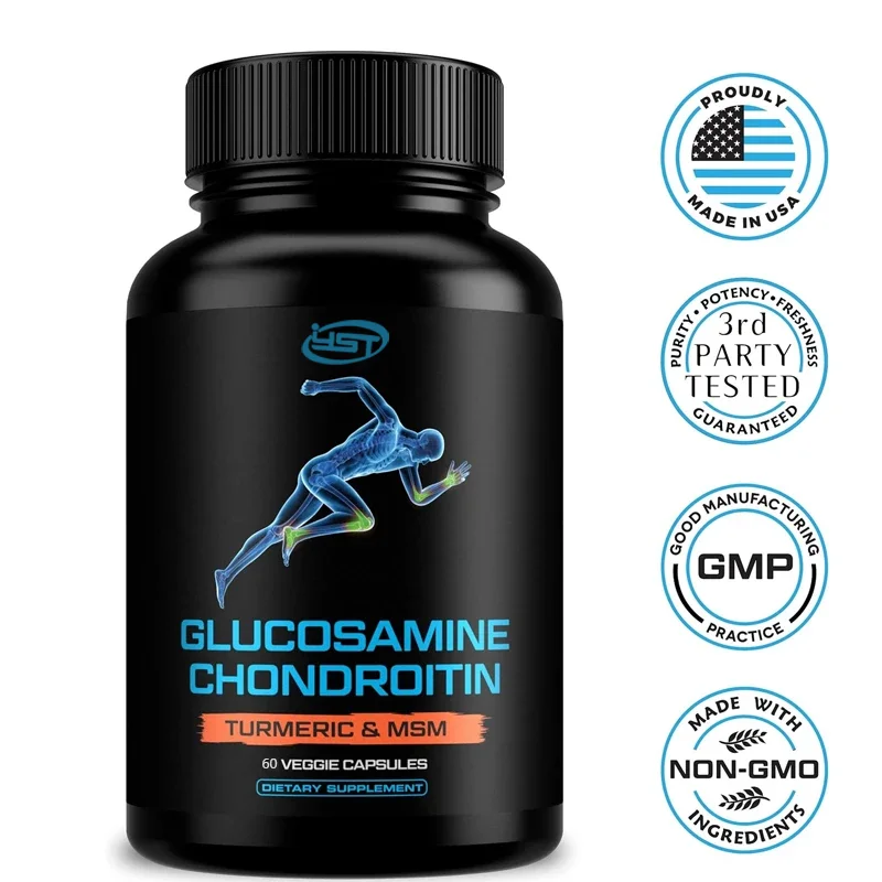 Glucosamine chondroitin containing turmeric MSM frankincense - supports healthy joint structure