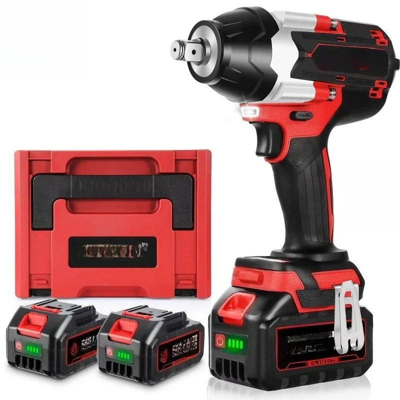 1500 Watt Torque Brushless Electric Impact Wrench 3 Gear Adjustment Truck 1/2 Inch