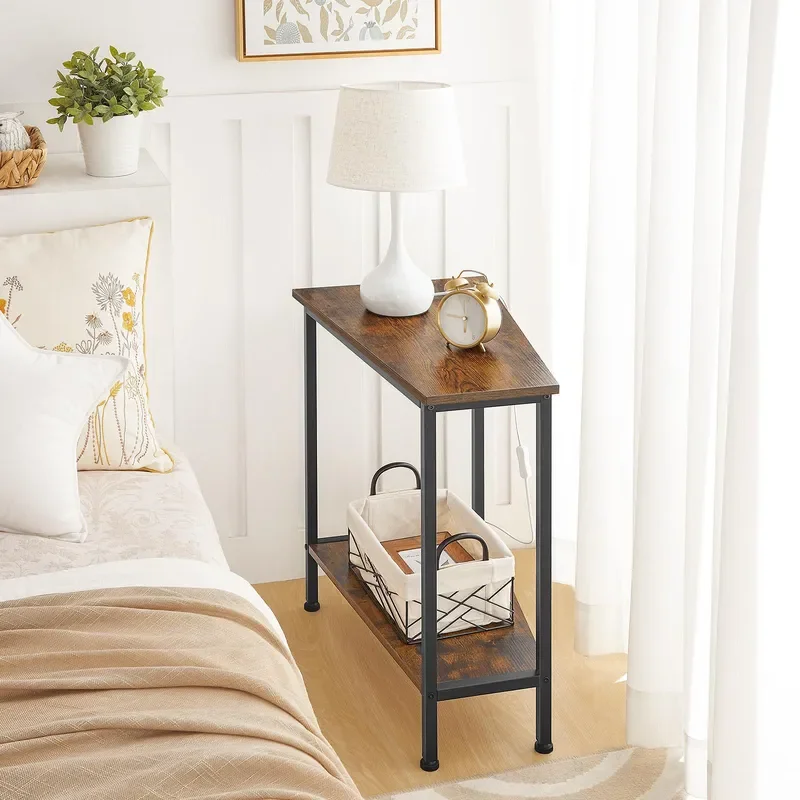 for Light Luxury Removable Coffee Table Small Side Table for Living Room Sofa Bedside Table Rack Factory Wholesale High Sense