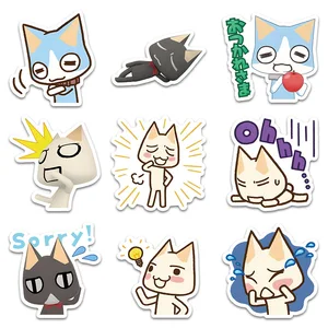 10/30/50 Buah Stiker Toro Inoue Lucu Stiker Meme Kucing Kartun Stiker Grafiti Lucu Tas Laptop Ponsel Gitar Sepeda Mainan Anak-anak 12 stiker ipad penjualan terbaik - №