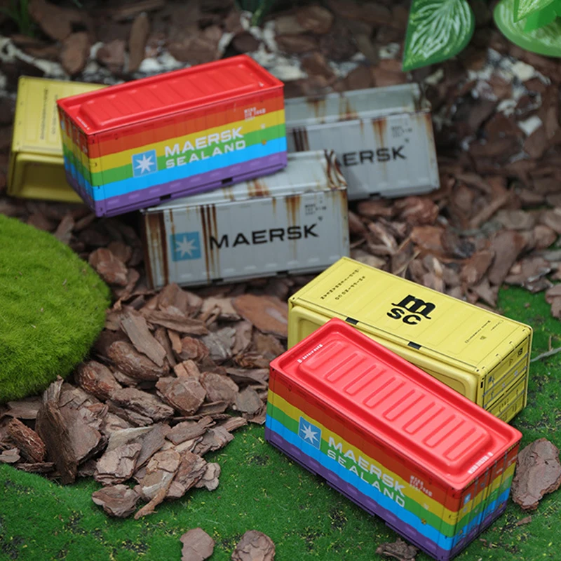 Creative Desktop Organizer- Compact Iron Storage Container, Office Supply Tube, Office Desk Organizer Metal Box