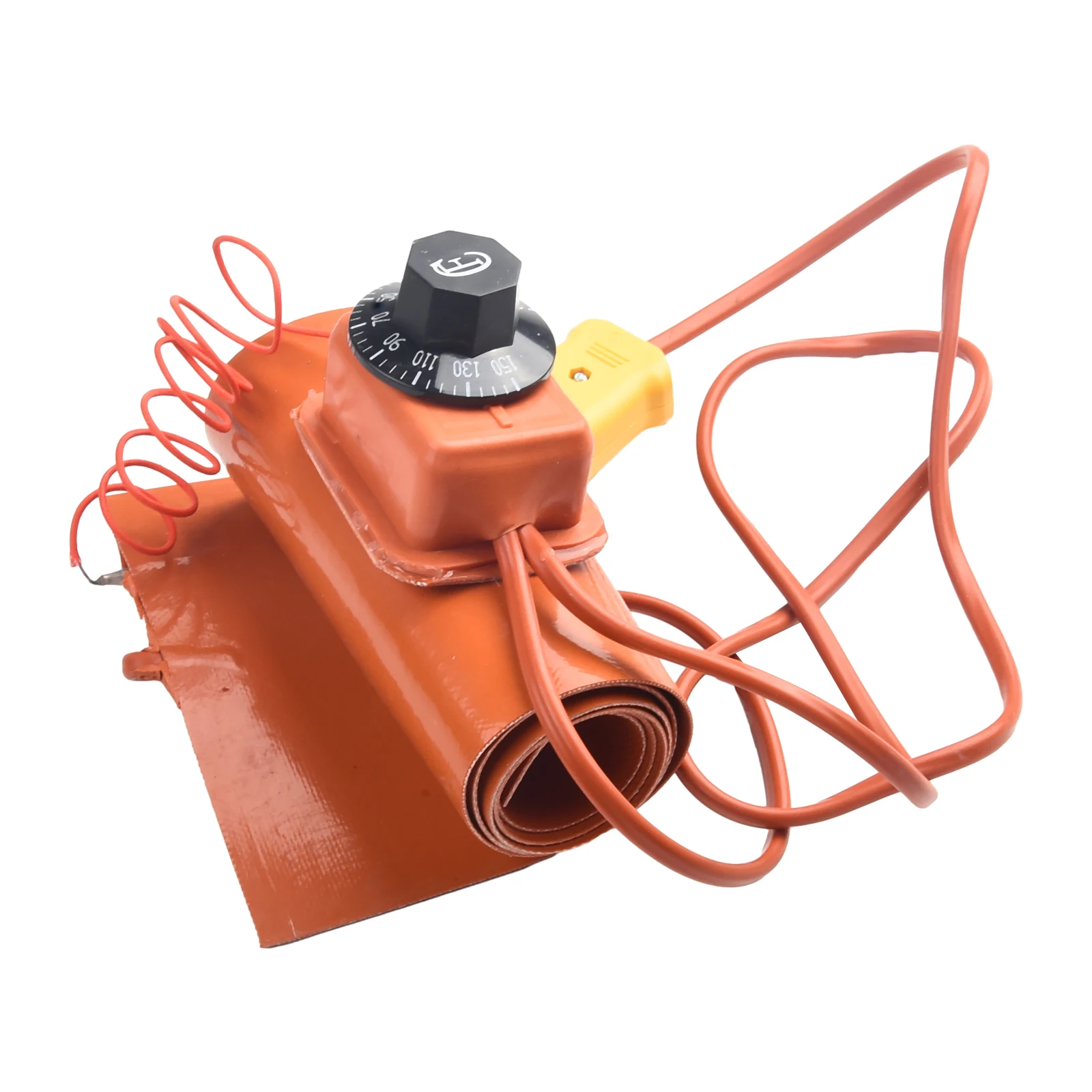 110V/220V Silicone Rubber Heating Pad Heater Belt For Guitar Side Bending Electric Heater Plate With Knob Temperature Controller