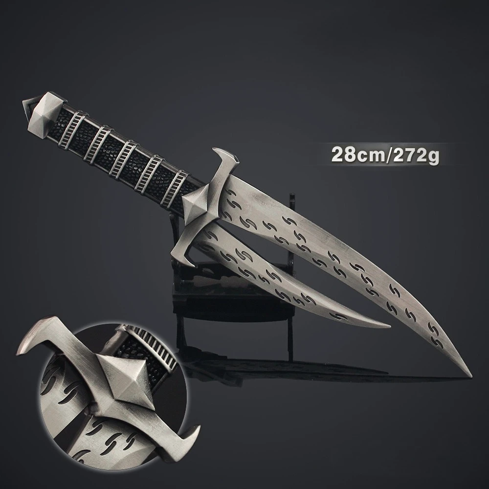 28 ซม.ใหม่หนีจาก Tarkov เกม Poison มีดโลหะอาวุธและ Props ตกแต่งเครื่องประดับของขวัญวันเกิดของเล่น