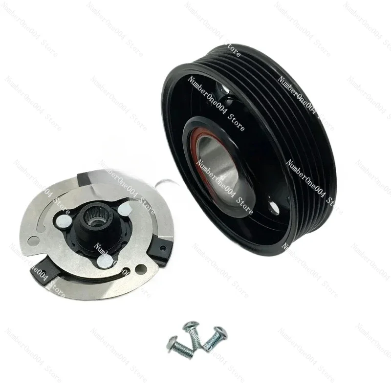 

Air conditioning compressor clutch pulley PXE161Z3 1Z5 SUPERB 3T4 3T5 YETI 5L 1.9 BMP 1K0820803S 5Q0820803C 1K0820808F