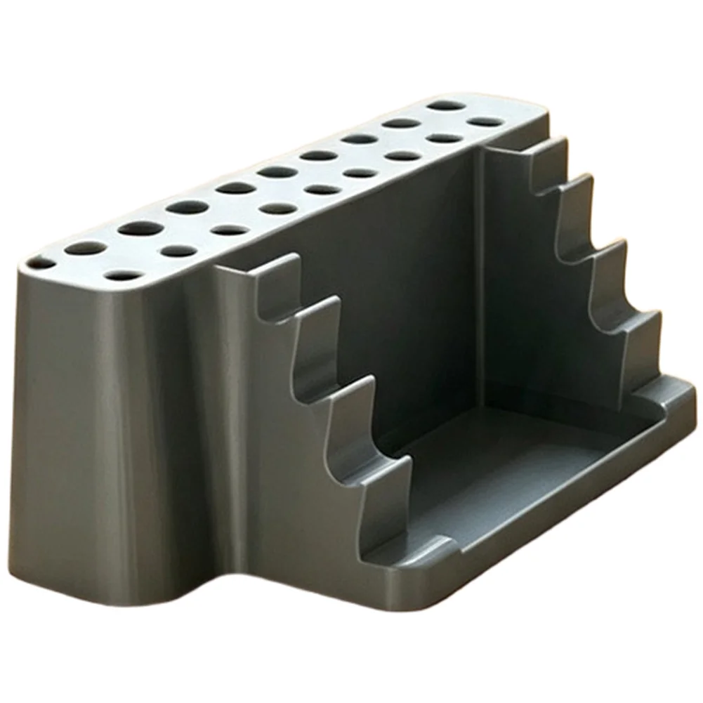 Compact 3D Printed Brush Stand For Paint Tools Storage Slot Organizer For Art Students Professional Studio Use