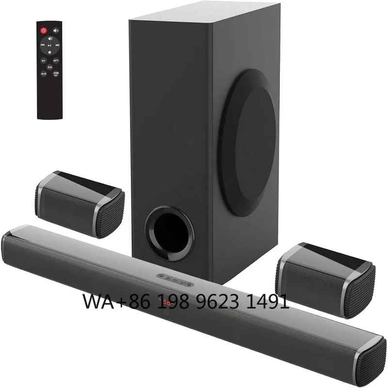 36 Inch 5.1 Channel Home Theater Surround Soundbar With Subwoofer ARC Coaxial Optical For TV Home Audio System