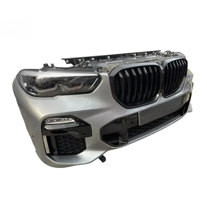 

SXLL High quality plastic parts for X5 G05 front bumper lip with headlight body kit, fan with grille radiator 2018-2023