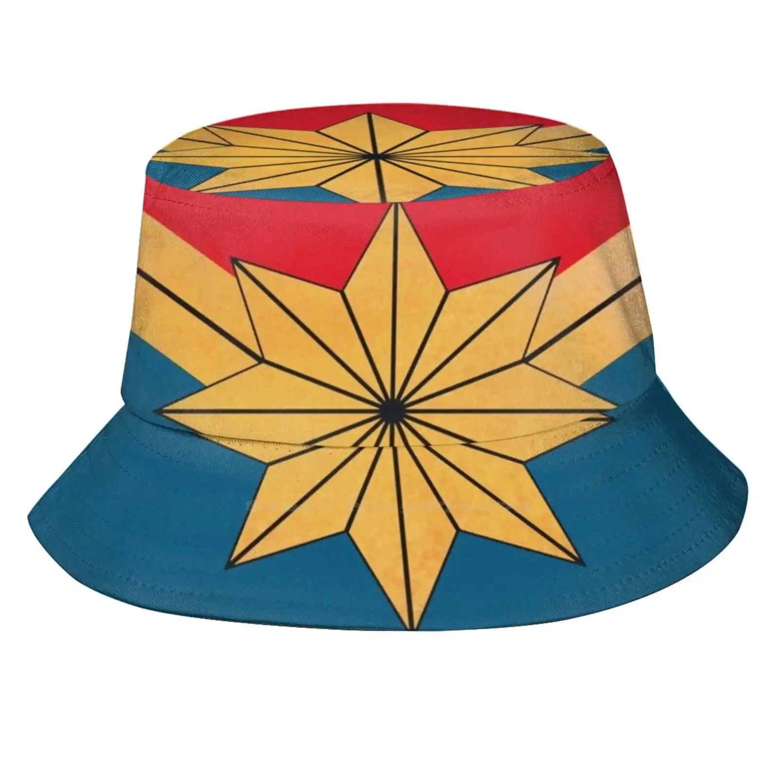 Carol Uv Protection Foldable Bucket Hats Women Men Captain Carol Danvers Mcu Brie Larson Superhero Girl Power