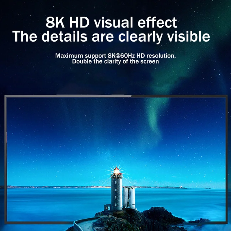 Адаптер Type-C Преобразователь быстрой зарядки 140 Вт поддерживает высокоскоростную передачу 40 Гбит/с, видеоадаптер HD 8K, 60 Гц