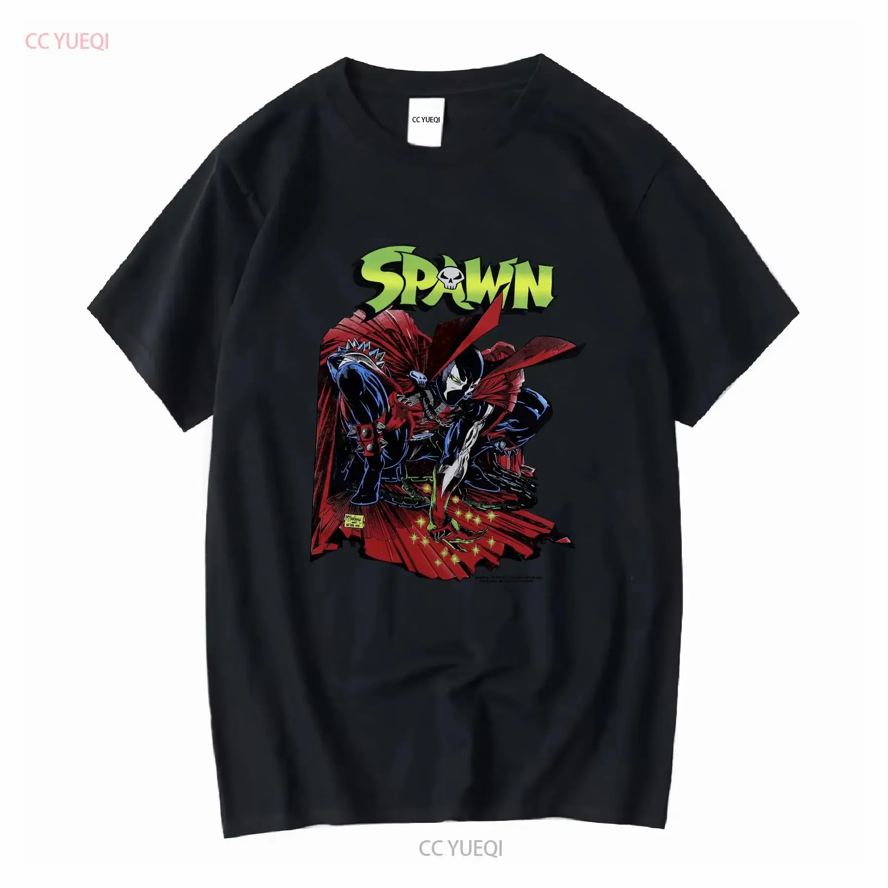 Vintage Spawn Movie T Shirt Cotton S 5XL KV8958 vintage Washed designer clothes homme Breathable Unisex Top For Everyday Wear