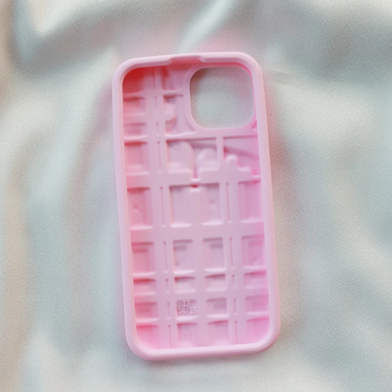 3D Chocolate Ice Cream Mouse Phone Case For Samsung Galaxy A13 A14 A15 A16 A31 A32 A34 A51 A52 A53 A54 A55 Soft Silicone Cover - náhled 6