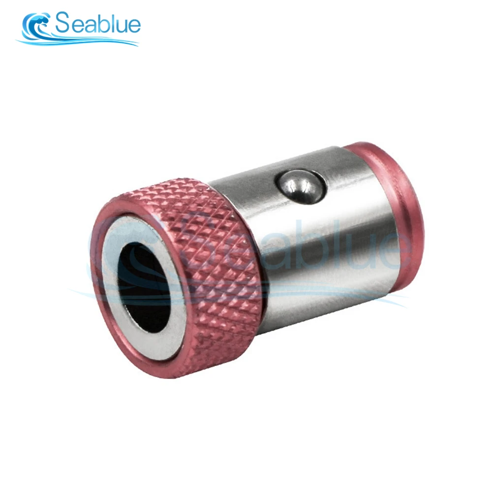 Universal Magnetic Ring 1/4” Metal Screwdriver Bit Magnetic Ring For 6.35mm Shank Anti-Corrosion Drill Bit Magnet Powerful Ring
