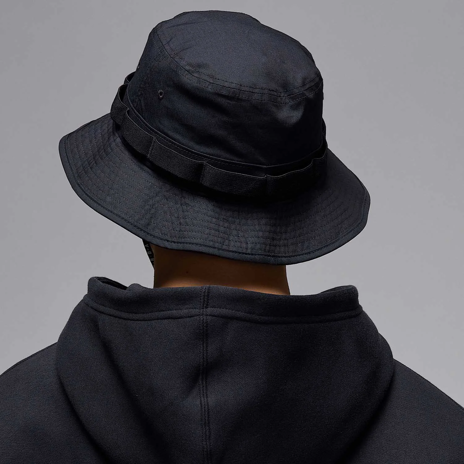 Nike Authentic JORDAN Men's and Women's Sunshade Outdoor Leisure Breathable Fisherman's Hat HM5753-010 view 2