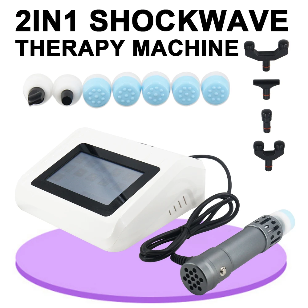 

Shockwave Therapy Machine For ED Treatment Spine Correction Massage Gun 2in1 Chiropractic Adjustment Tools Health Care Shock Wav