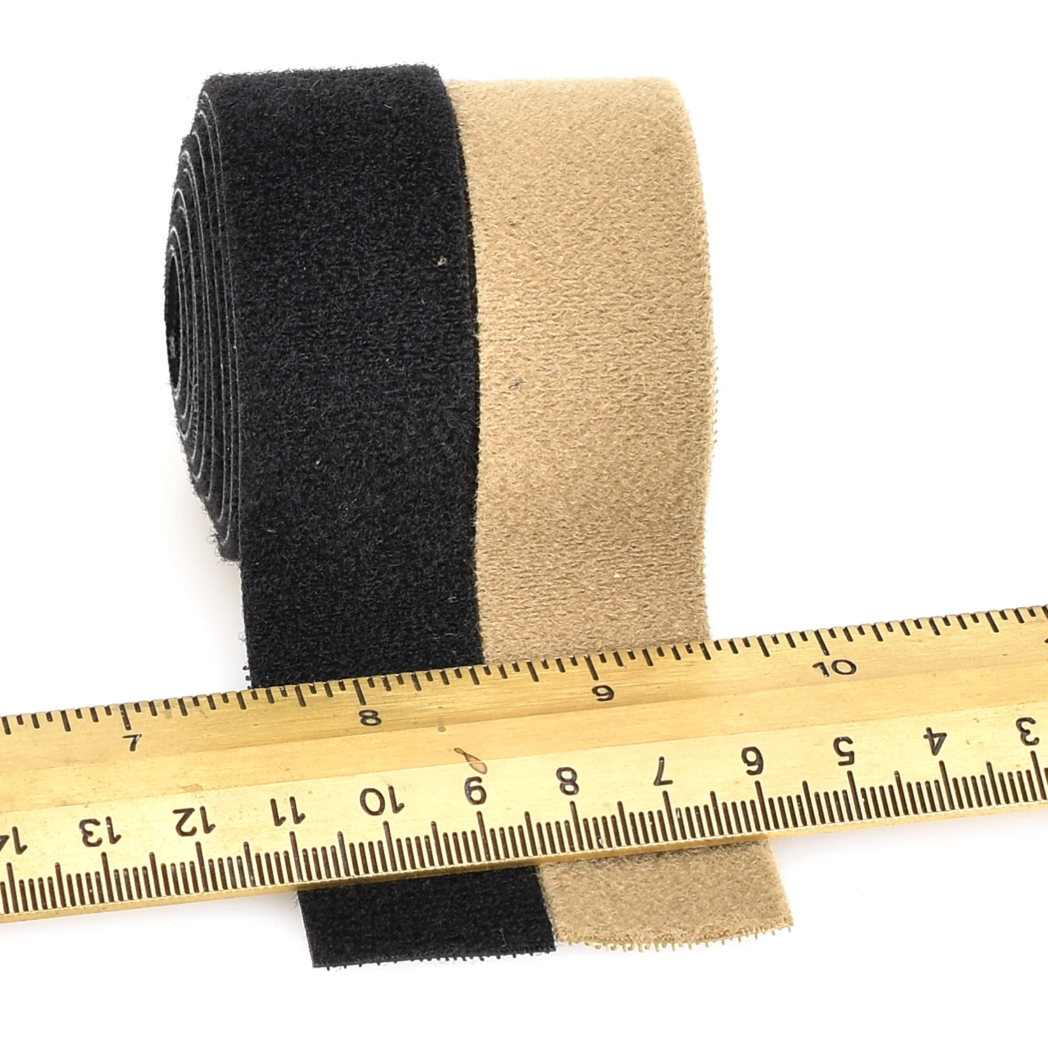 1 yard 25mm Wideth Tactical Fastening Tape Cable Ties Double Side Hook Roll Hook and Loop Straps Wires Cords Organizer