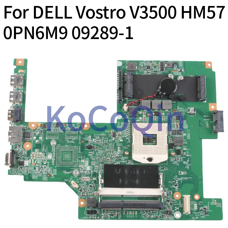 

09289-1 For DELL Vostro V3500 3500 Notebook Mainboard CN-0PN6M9 0PN6M9 PN6M9 HM57 DDR3 Laptop Motherboard Tested