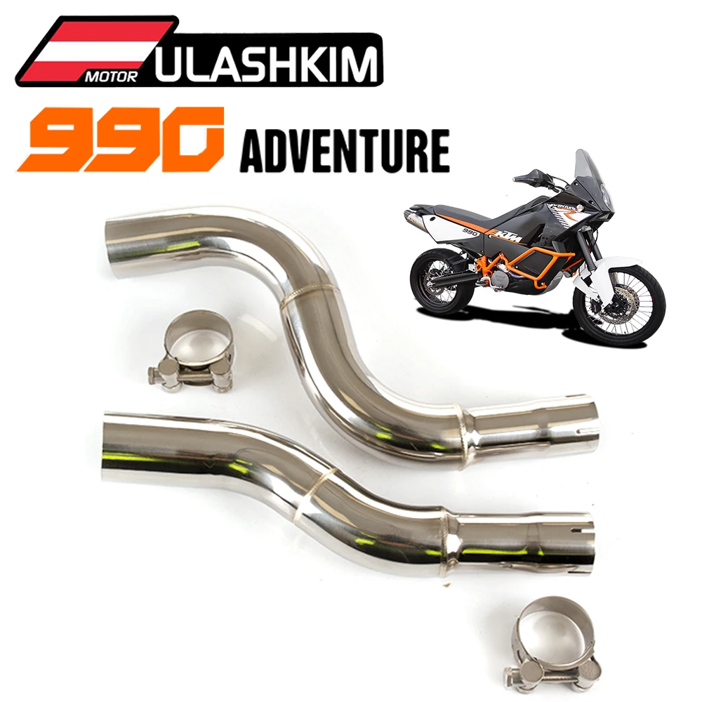 Motorcycle Exhaust Kit With Link Pipe 990 Adventure  Adventure R 2006 To 2012