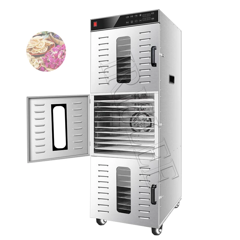 

30 Layers Commercial Fruit Food Dryer LT-95 Stainless Steel Fruit/ Vegetables/ Pet Meat Drying Machine Electric Food Dehydrator