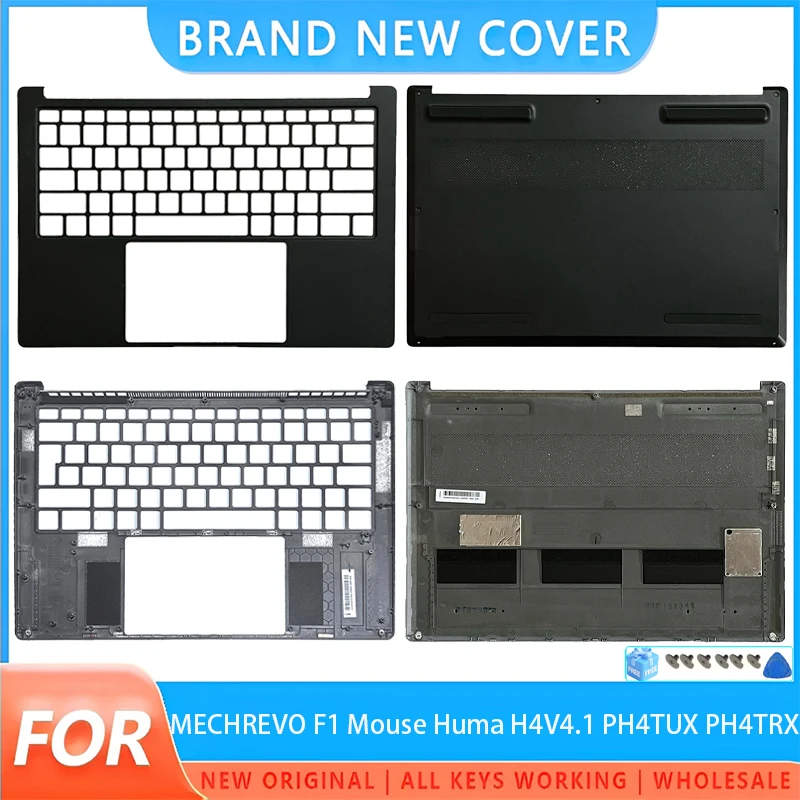98-nuovo-per-mechrevo-f1-mouse-huma-h4v41-ph4tux-ph4trx-palmrest-superiore-custodia-inferiore