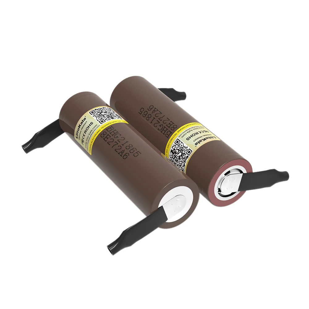 LiitoKala nowy akumulator HG2 18650 3000 mAh 3,7 V/3,6 V rozładowanie 20 A dedykowany do akumulatorów hg2 + nikiel DIY