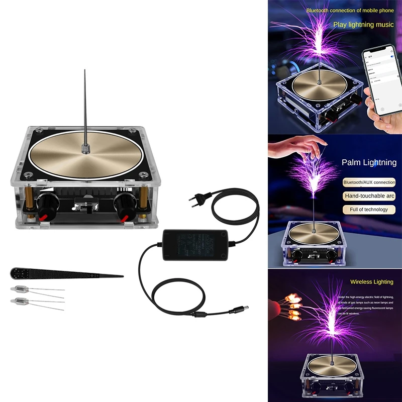 

TS10-001 Music For Tesla Coil Wireless Transmission Experiment Arc Plasma Coil Desktop Toy Science Education Kit