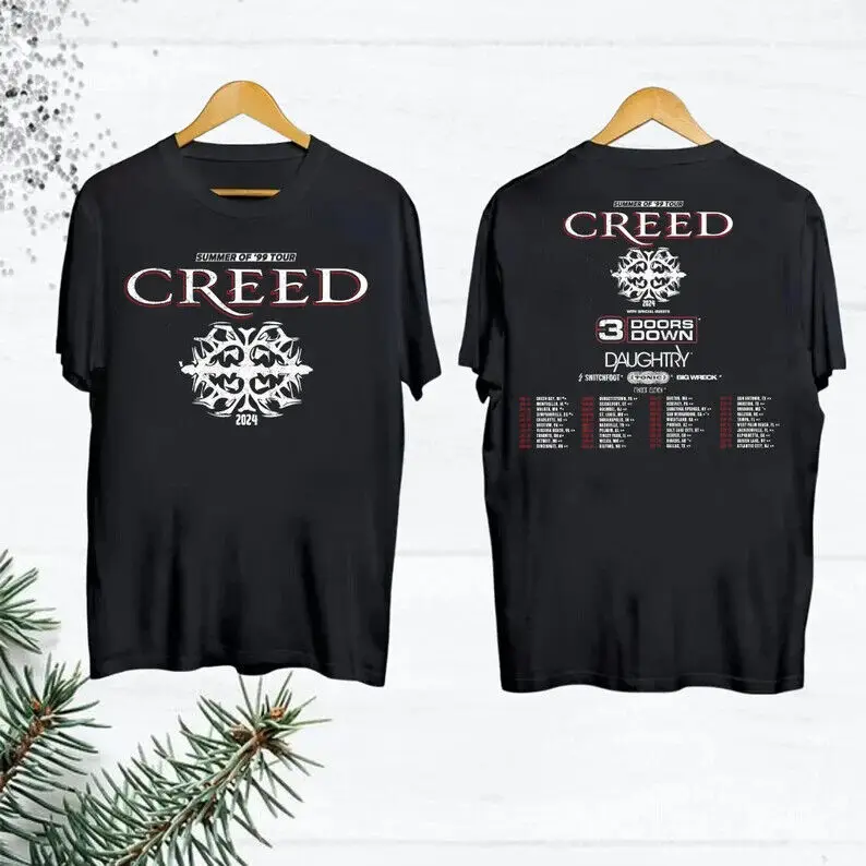 Creed Band 2024 Tour Summer of '99 Tour T-Shirt