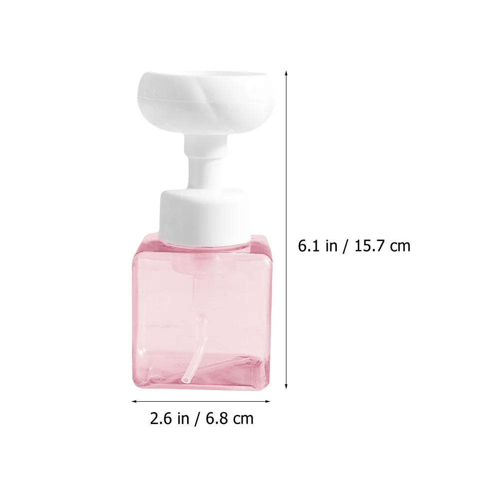 2-delige bloemverdelingsfles Reinigingsshampoo Handzeepdispenser met pomp Hervulbare lotion Reizen