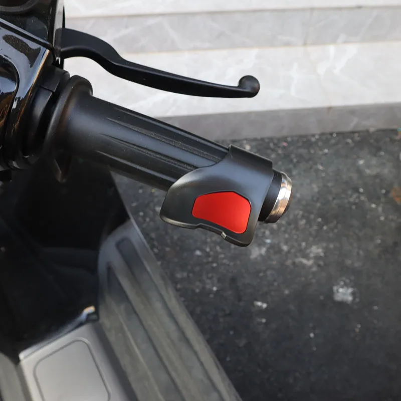 Motorcycle Handlebar Throttle Booster with Assist Clip Grip to Provide Hand Support and Enhance Riding Stability