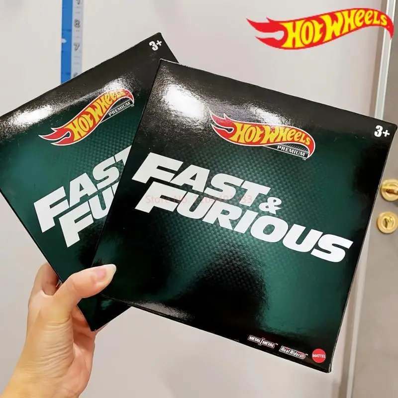Hot Wheels Cars Premium Fast & Furious 1:64 Scale 5-Pack Die-Cast Toy Cars for Collectors