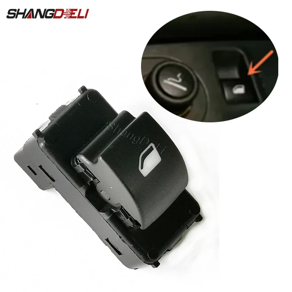 6554.Ql Car Rear Door Window Lifter Switch Power Window Control Switch Button For Citroen C4 Peugeot 207 Accessories