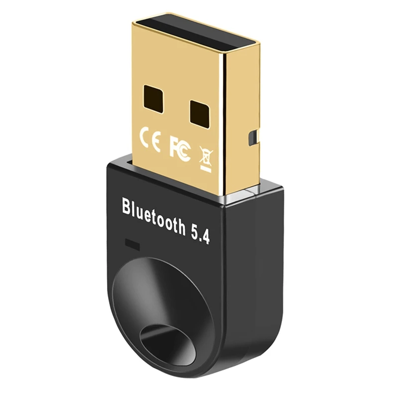 Wireless Bluetooth Adapter For Pc Bluetooth 5.4 USB Dongle Bluetooth Receiver For Speaker Mouse Keyboard Transmitter