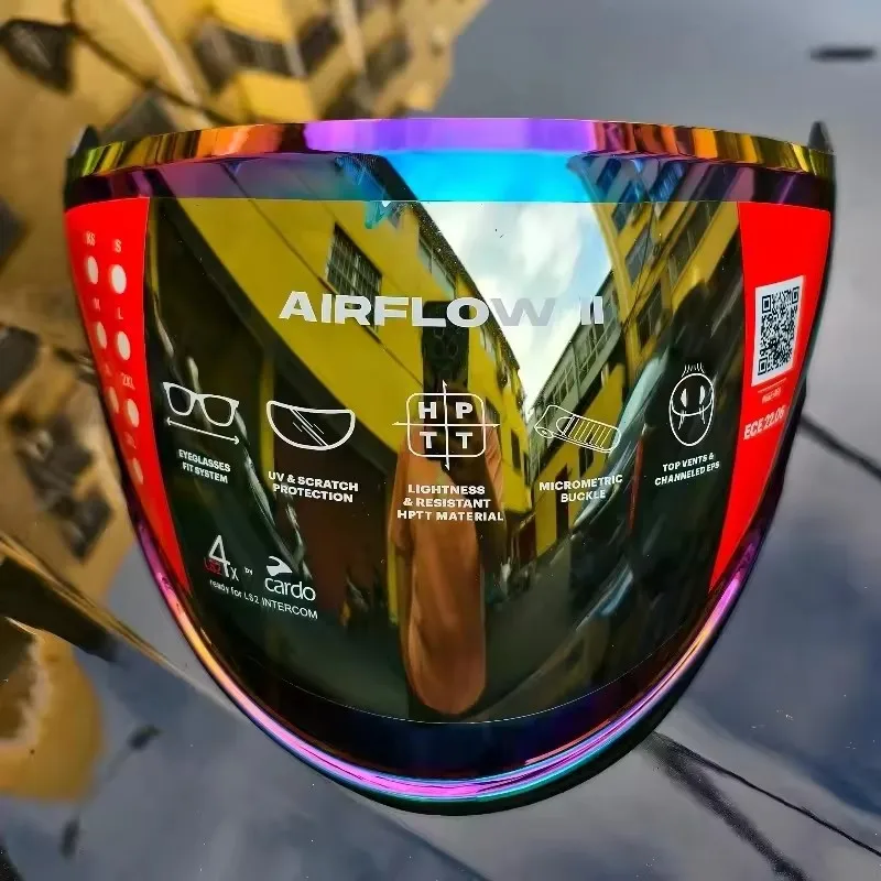For LS2 AIRFLOW II Half Helmet Spoiler Colorful Visors,For LS2 OF616 Helmet Lens, Helmet Replacement Parts