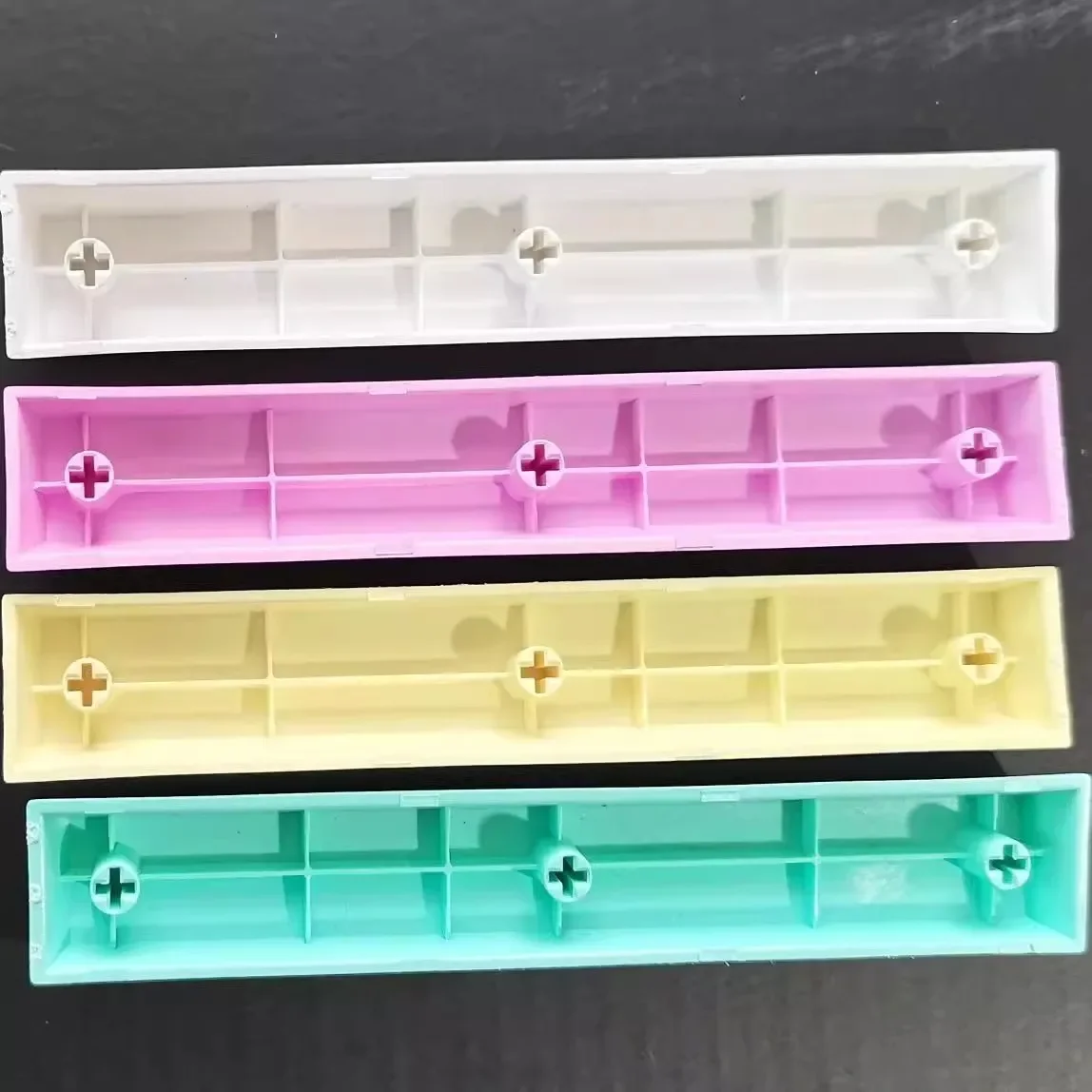 4pcs 6U 6.0X Spacebar Keycaps PBT Dye Sublimation 6X Space Bar Key Cap 6.0U Spacebars Keycap For Some Razer Mechanical Keyboards