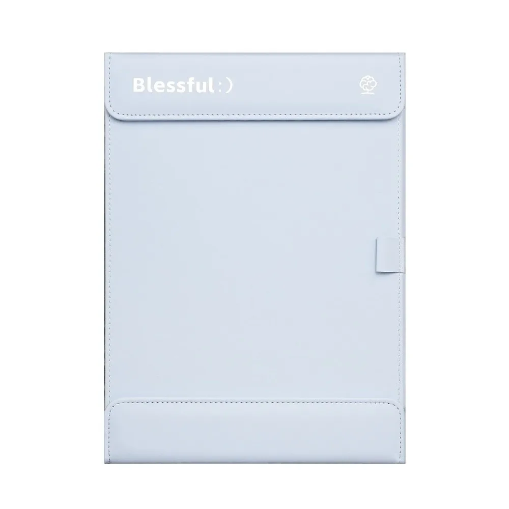 

Simple PU Leather Clipboard Magnetic Single/Double Clip Writing Pad Signing Board School Office