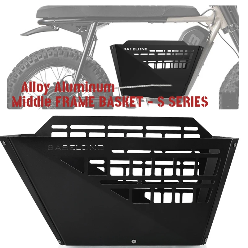 For SUPER73-S2 X Indian 73-S Blackout SE 73-S Adventure Series For Super73 S2 Basket Storage Basket Electric Bike Accessories