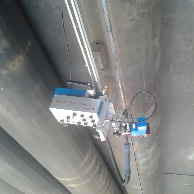 KA-HE8 Electric Automatic Welding Portable Steel Welding Orbit Oscillating Track Magnet Pinion Drive Tractor Efficiency