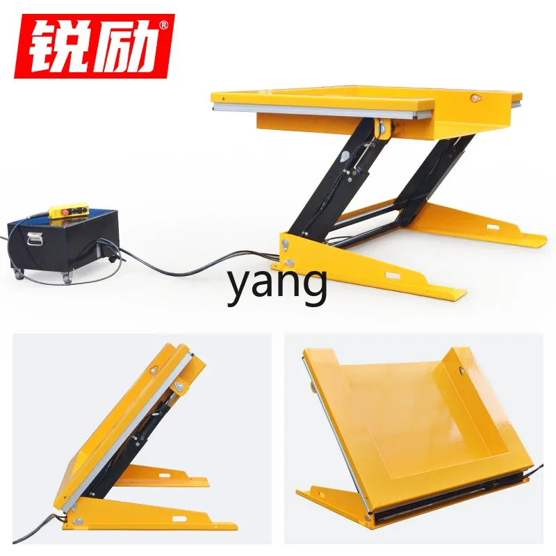 Platforma podnosząca CX Stały elektro-hydrauliczny stół podnoszący z funkcją pochylenia do załadunku i rozładunku