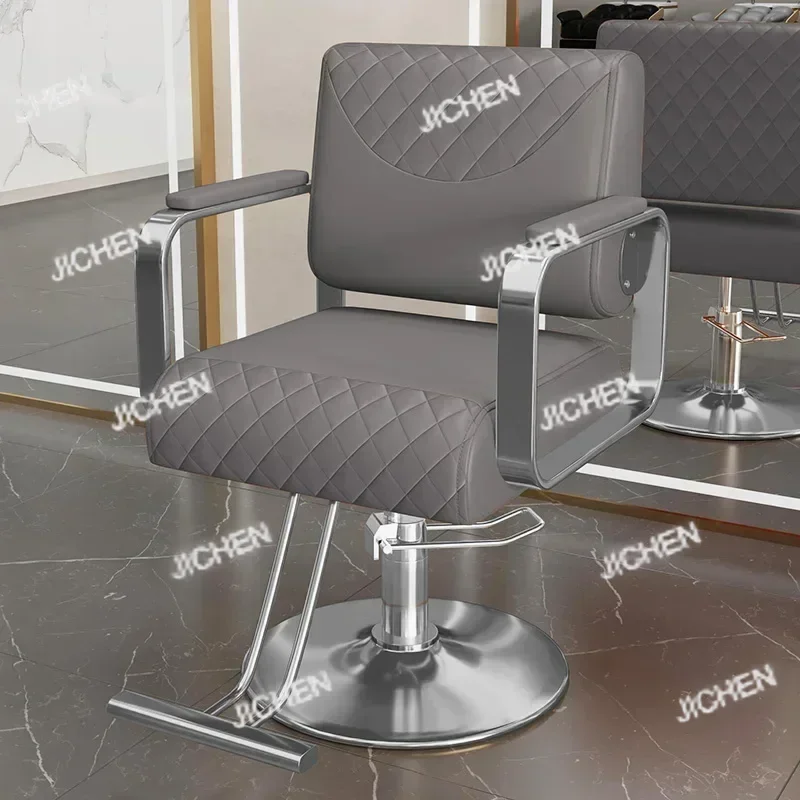 

Персонализированное парикмахерское кресло для салона красоты, барбершопа, тату-салона. Модное, удобное профессиональное кресло для салонов красоты.