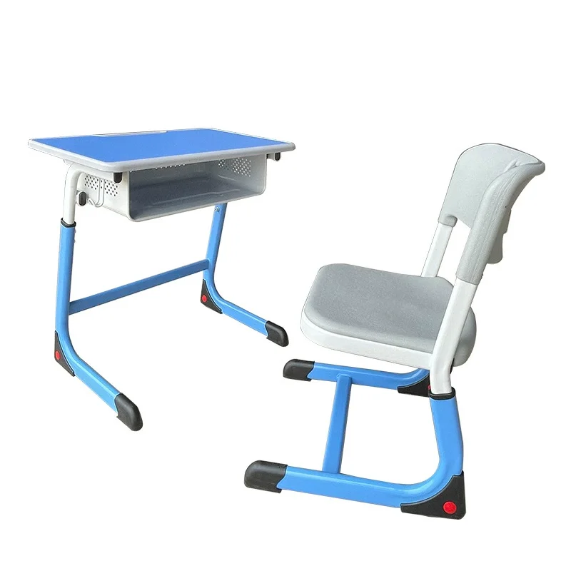 

Adjustable Desk Kids Writing Chair And Table Set Environmental School Library Furniture