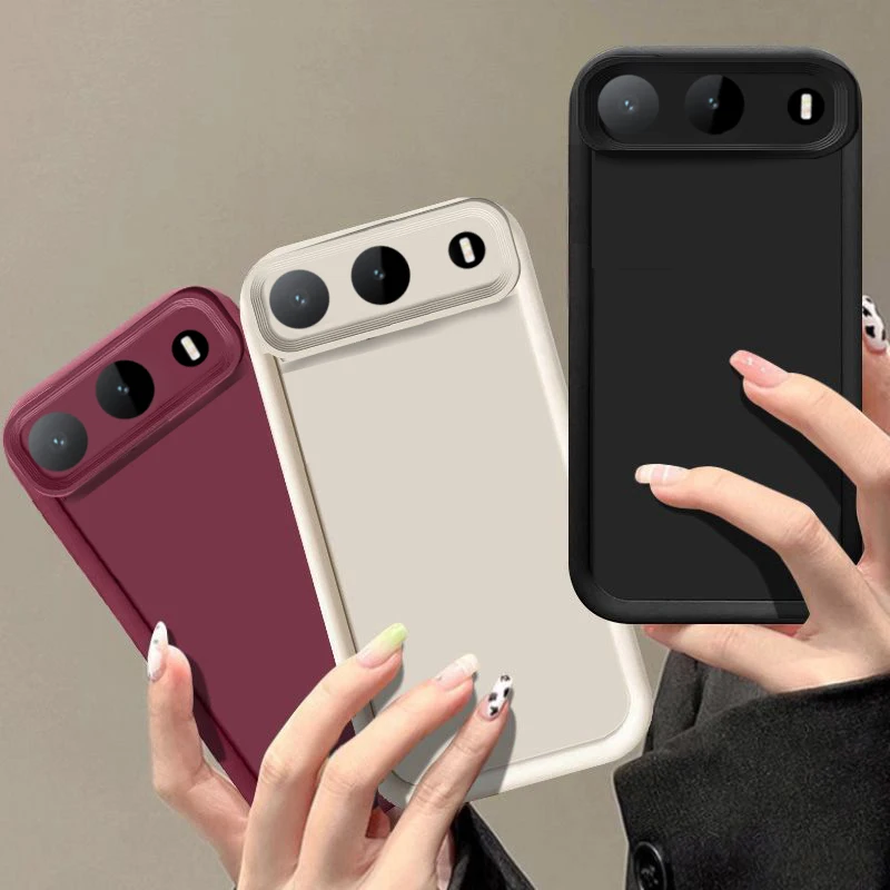 Para Infinix Hot 60i 5G funda Infinix Hot 60i 5G funda de teléfono Infinix X6730 protección anticaída funda suave mate de lujo caramelo
