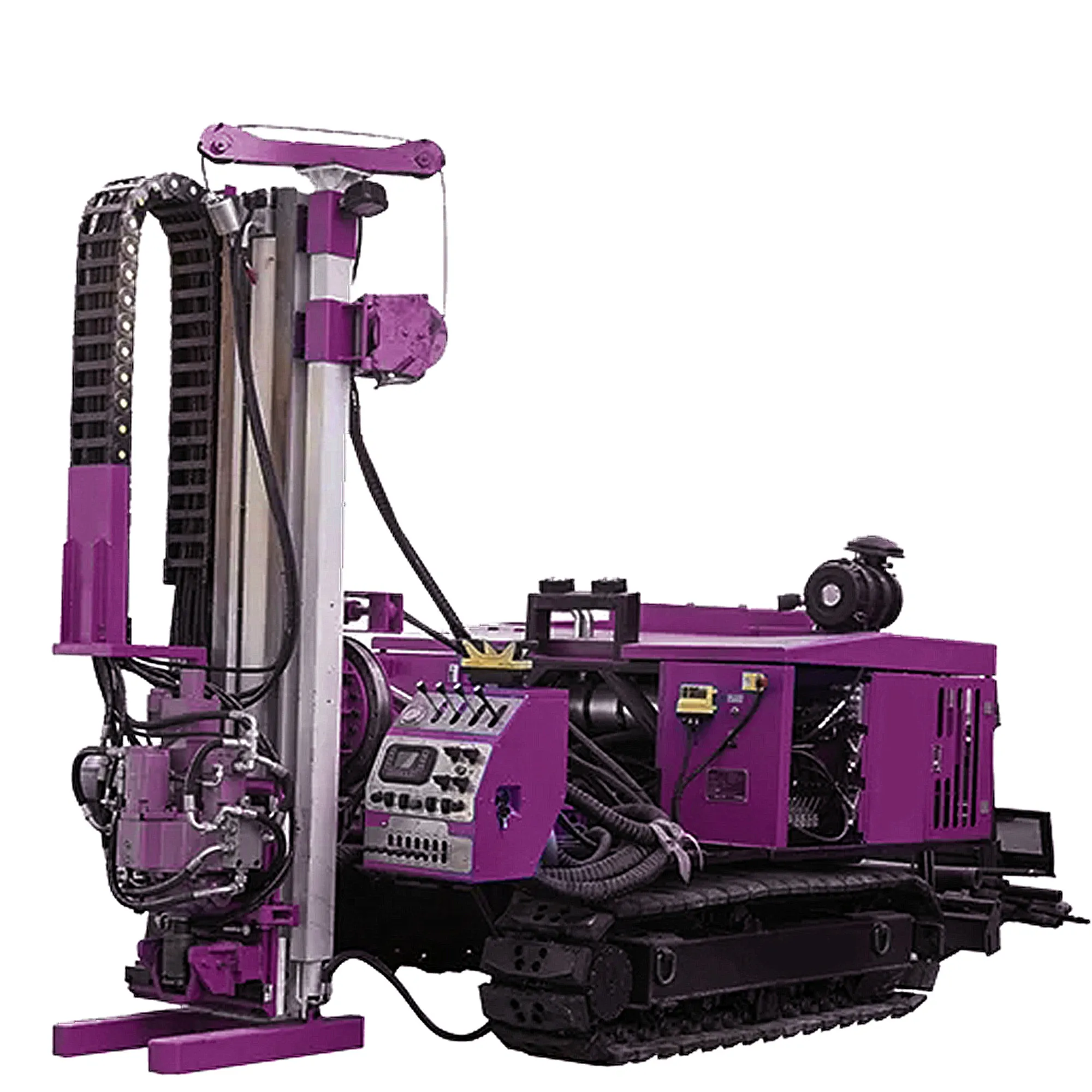 Perforadora de muestras de núcleo de plataforma de perforación de suelo portátil de plataforma de perforación de exploración geotécnica