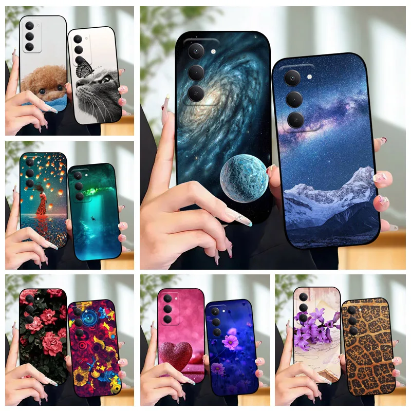 ل Redmi 15 4G 5G جراب هاتف موضة سيليكون لينة بولي TPU الغطاء الخلفي ل Xiaomi Redmi15 جراب هاتف للصدمات الوفير Fundas Coque