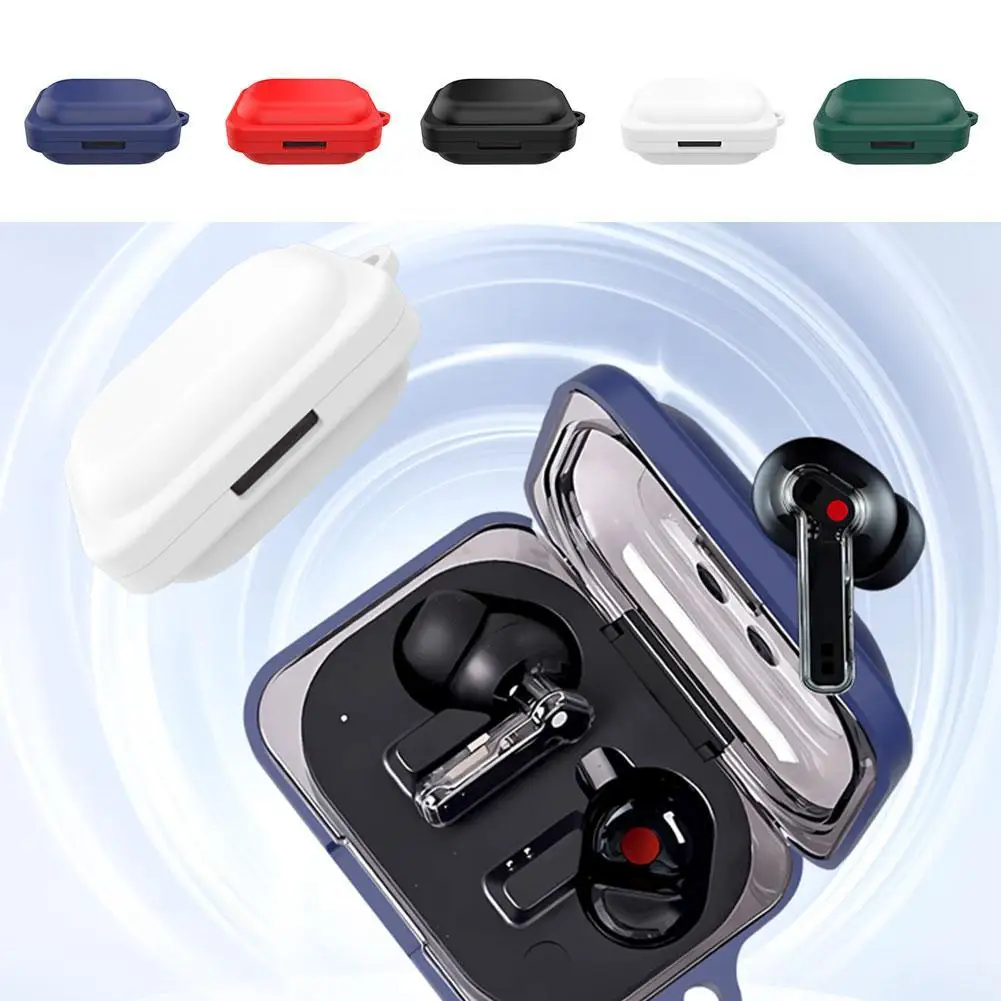 Suitable For Nothing Ear A Headphone Protective Cover Silicone Case Anti-fall Dustproof Charging Compartment Headphone Case