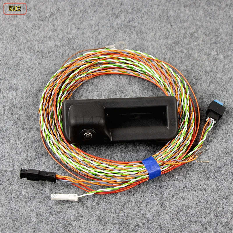 Rear View Trunk Camera for Audi A3 8Y 2021 Skoda Octavia MK4 A8 Backup Camera with Dynamic Tracks 5E3827566 5DD827566