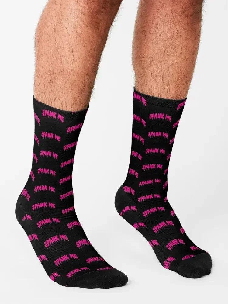 Spank Me Bondage BDSM Fetish Kinky Socks floor halloween snow Toe sports Men's Socks Women's