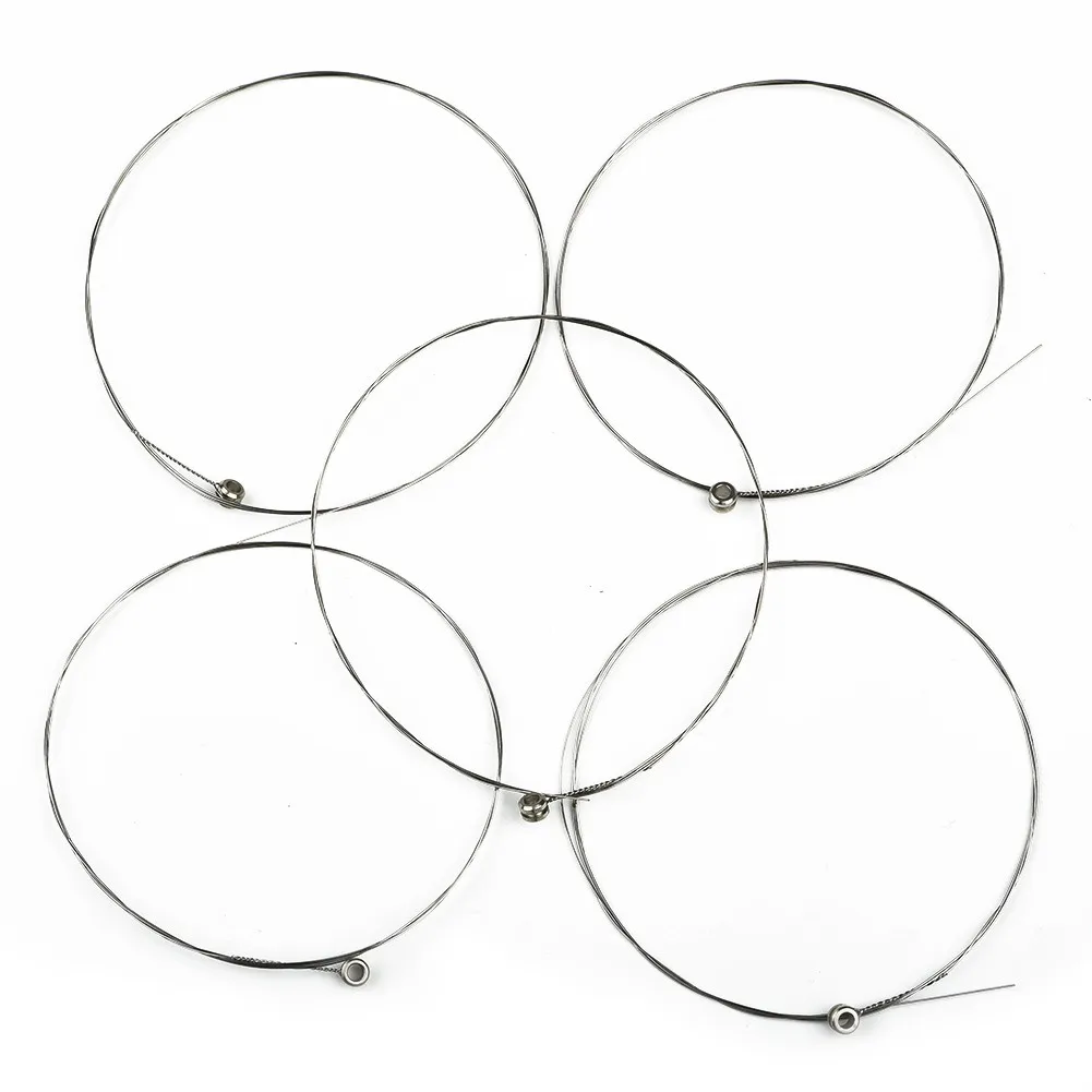 5 Pcs Single Guitar Strings Acoustics Guitars Top 1st E Plain Steel Gauges .012 Guitar Single String Guitar Accessories