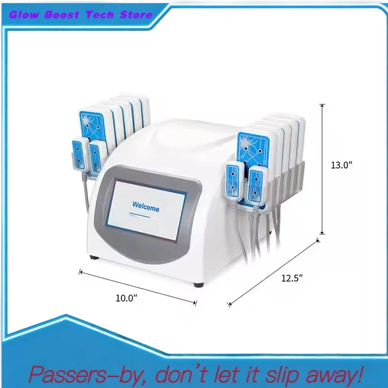 

Glow Hot Sale Lipo14 Pads Laser Bdoy Fat Slimming